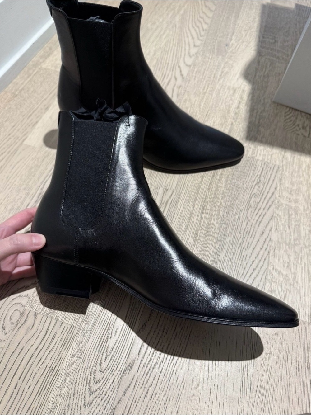 Saint Laurent Paris boots